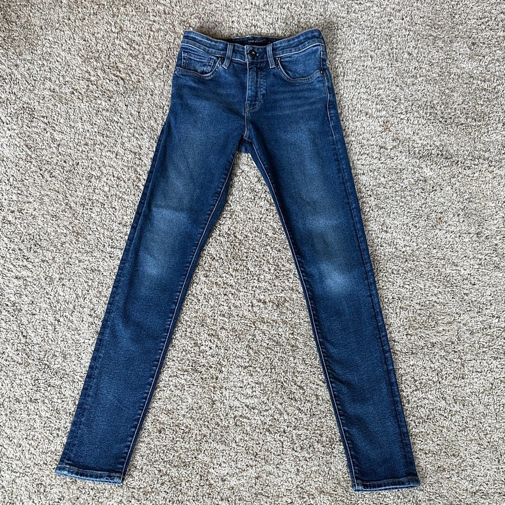 Levi's Made and Crafted 721 Blue Women's Skinny Jeans